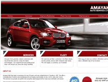 Tablet Screenshot of amayakauto.com